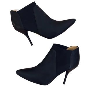 Jimmy Choo Delve Grainy Stiletto Bootie